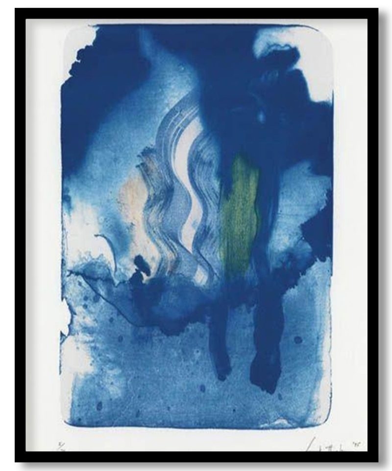 Reflections V by Helen Frankenthaler (1995)