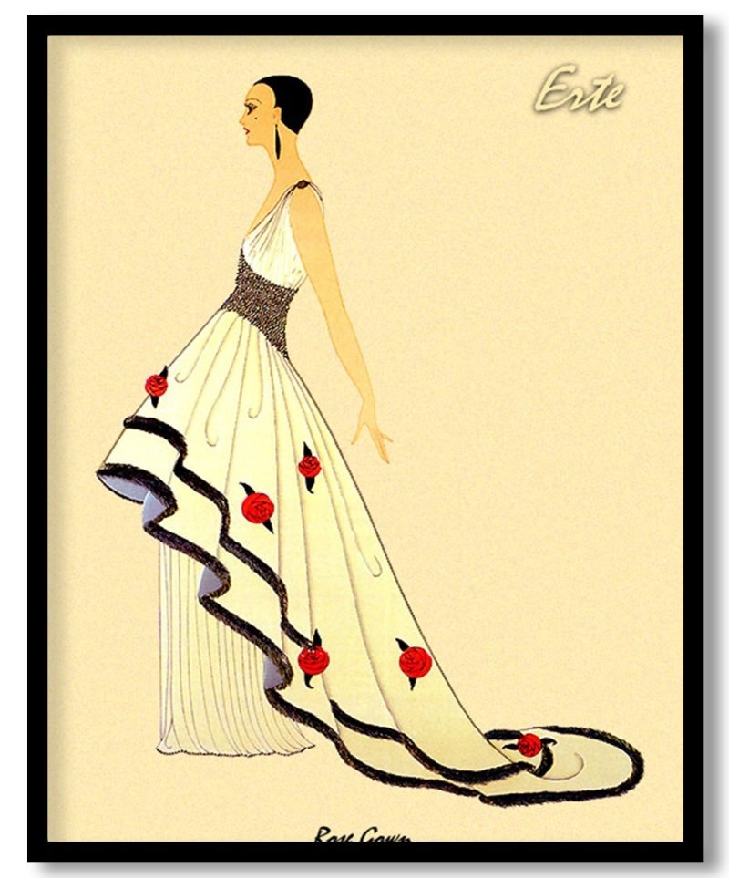 Rose Gown by Erte (Unknown)