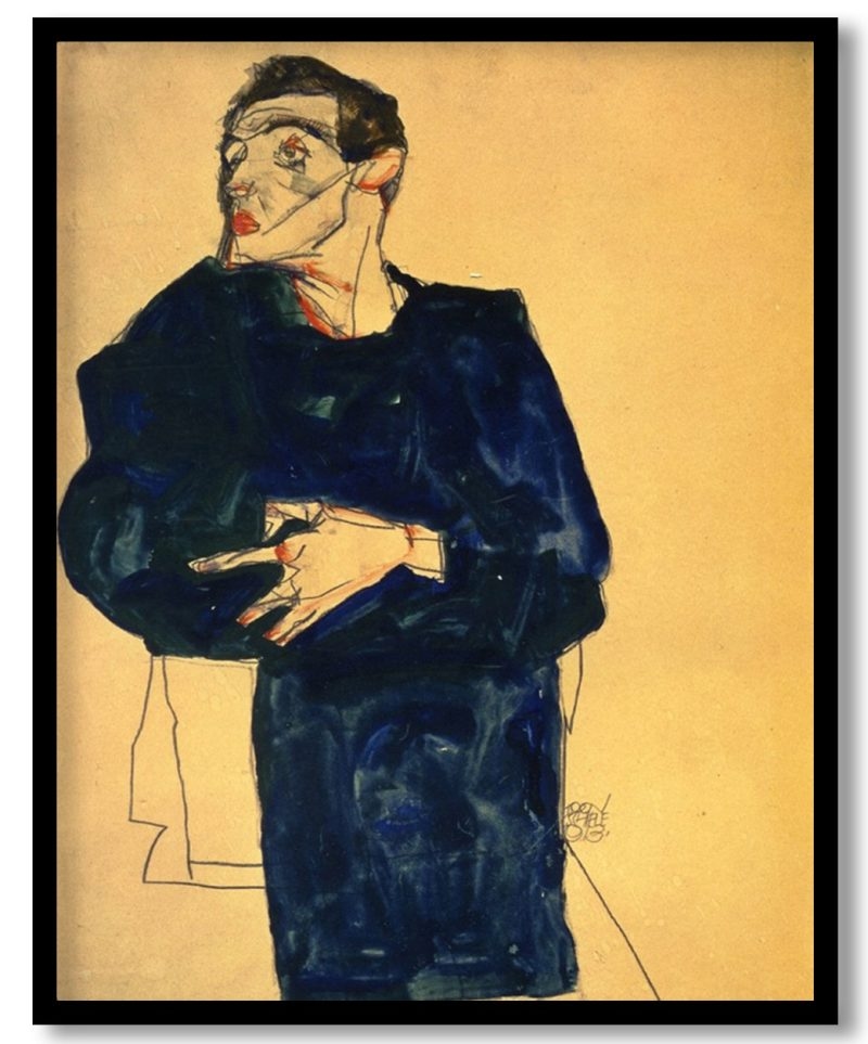 Rufer by Egon Schiele (1913)