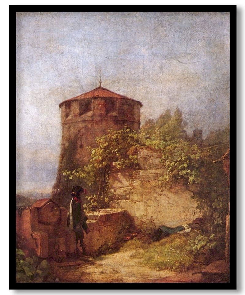 Sleeping guards by Carl Spitzweg (1848)