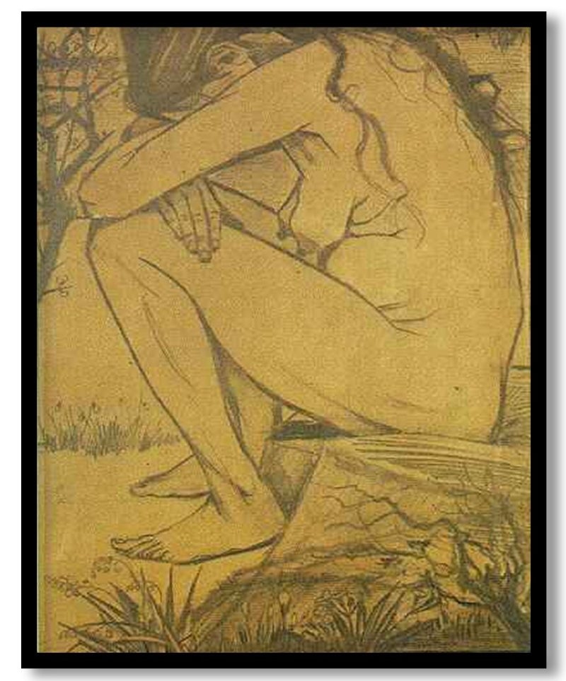 Sorrow by Vincent van Gogh (1882)