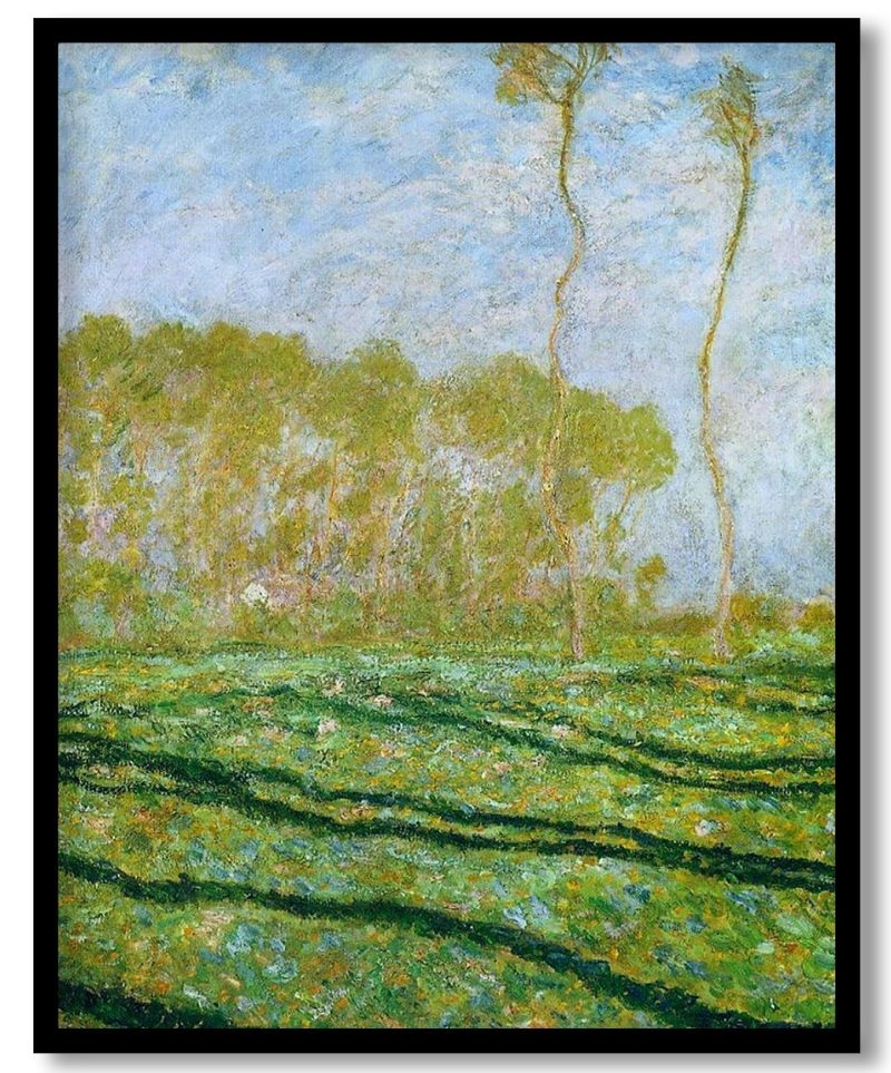 Springtime Landscape at Giverny by Claude Monet (1894)