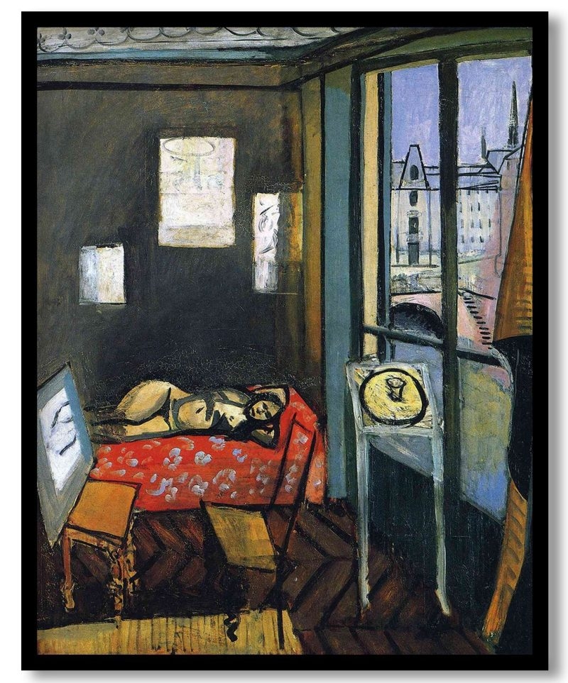 Studio, Quay Of Saint-Michel by Henri Matisse (1916)