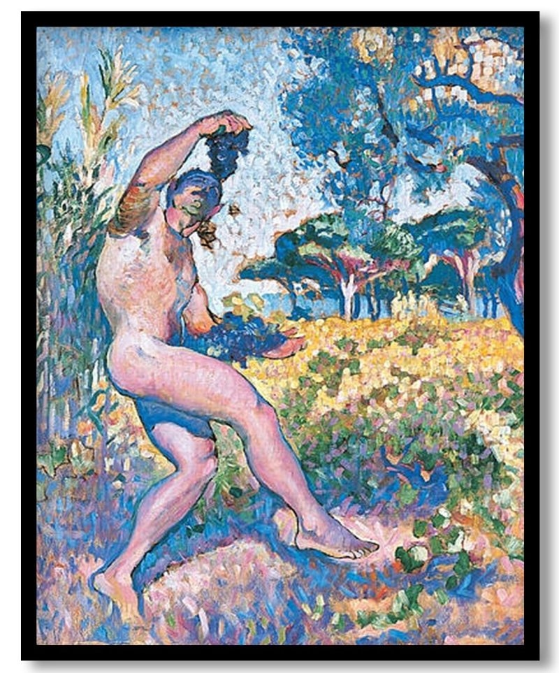 Study For Wildlife. The Man With The Cluster by Henri Matisse (1905)
