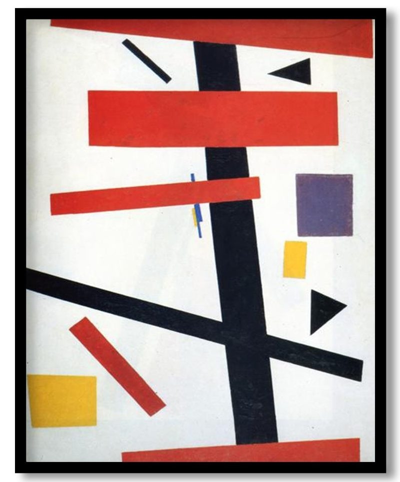 Suprematism by Kazimir Malevich (1915)