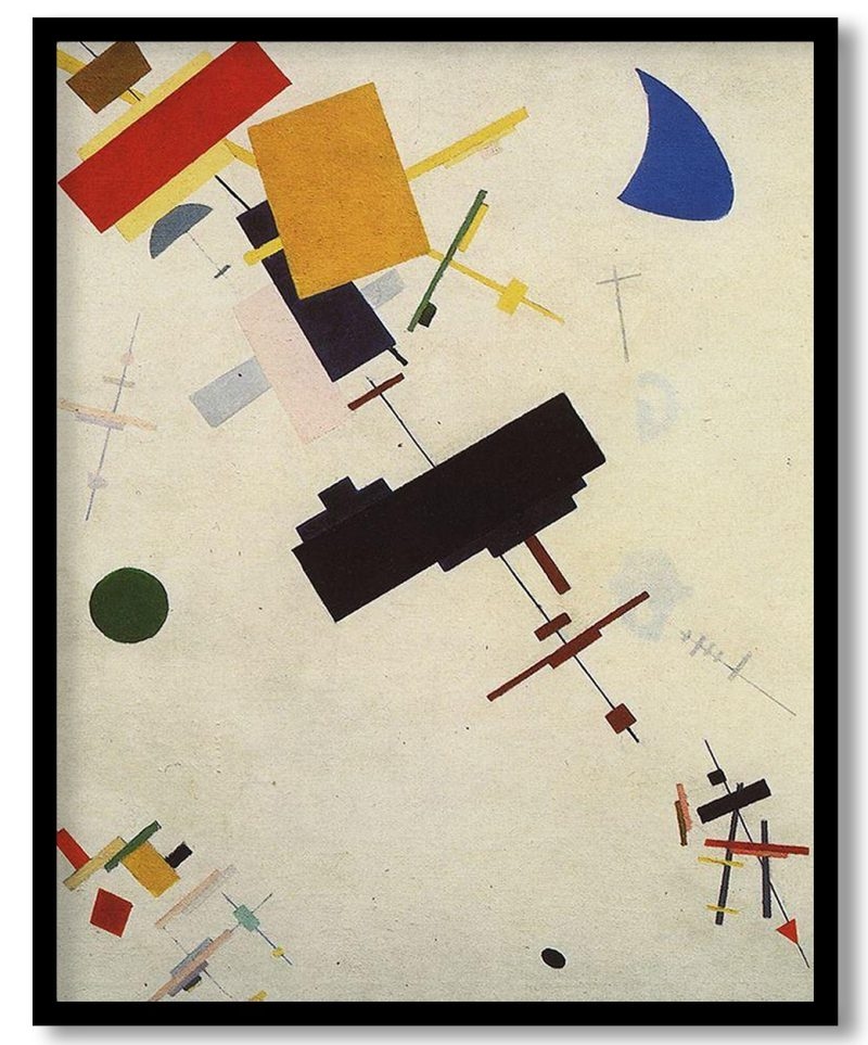 Suprematism by Kazimir Malevich (1916)
