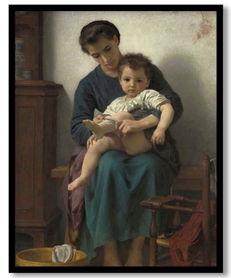 The Big Sister by William-Adolphe Bouguereau (1877)