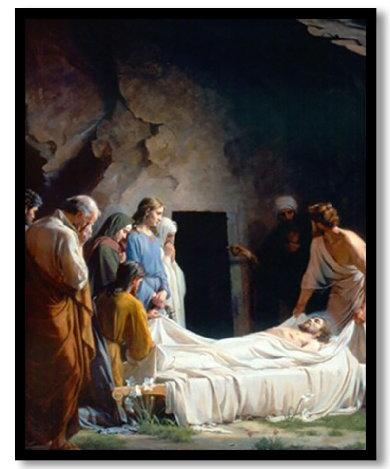 The Burial Of Christ by Carl Bloch (Unknown)