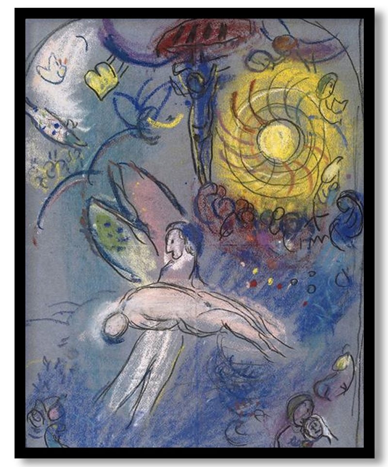 The Creation of Man by Marc Chagall (1958)