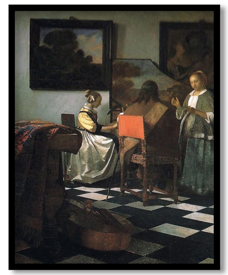 The Concert by Johannes Vermeer (1664)