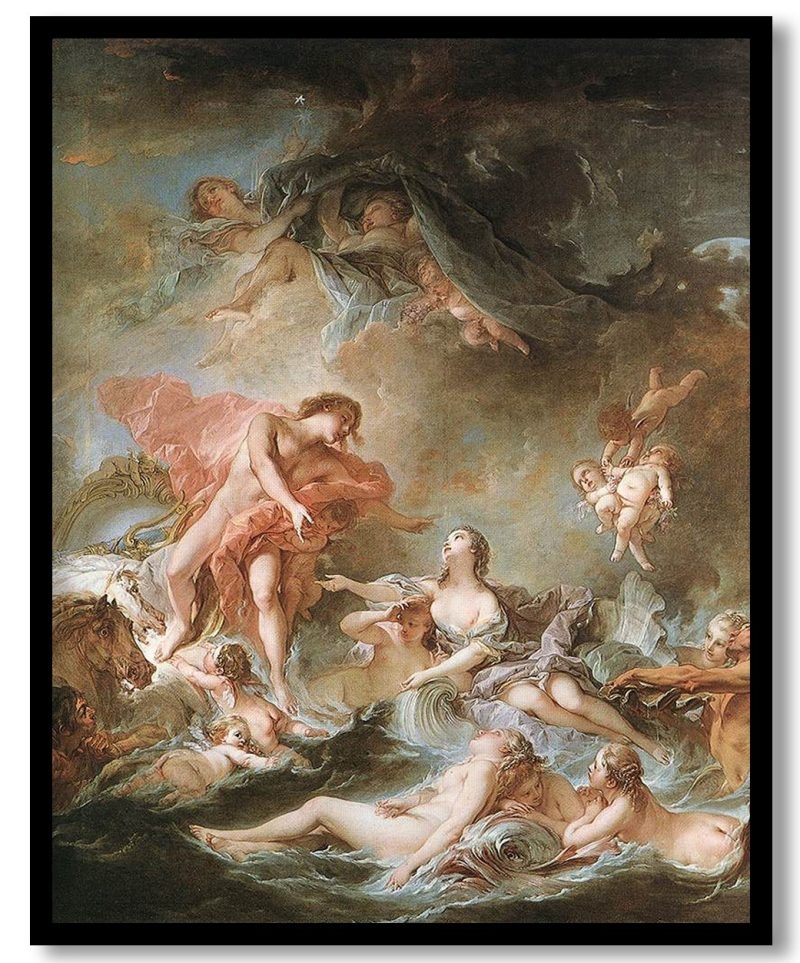 The Setting of the Sun by Francois Boucher (1752)