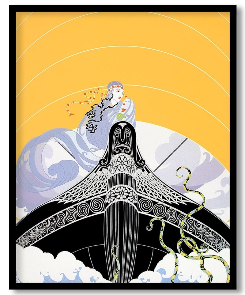 The Surprises Of The Sea by Erte (Unknown)