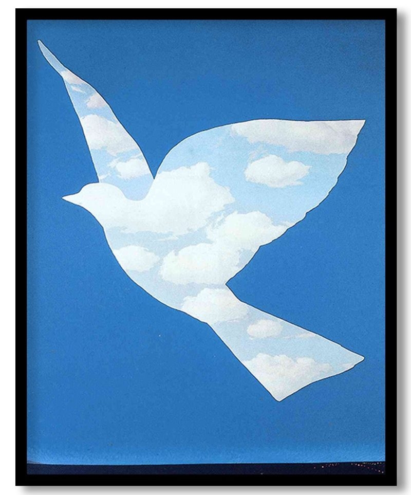 The promise by Rene Magritte (1966)