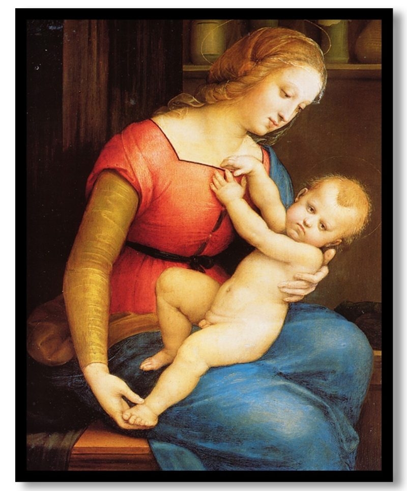The Virgin of the House of Orleans by Raphael (1505-1506)