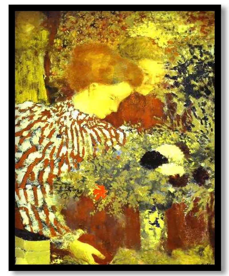 The Striped Blouse by Edouard Vuillard (1895)