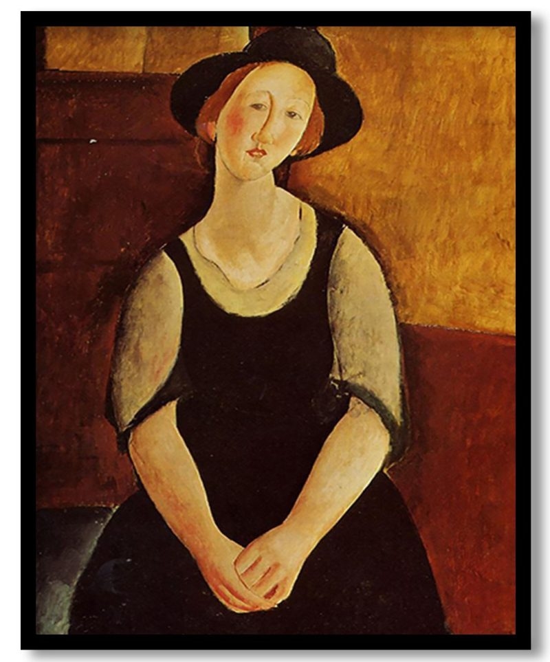 Thora Klinckowstrom by Amedeo Modigliani (1919)