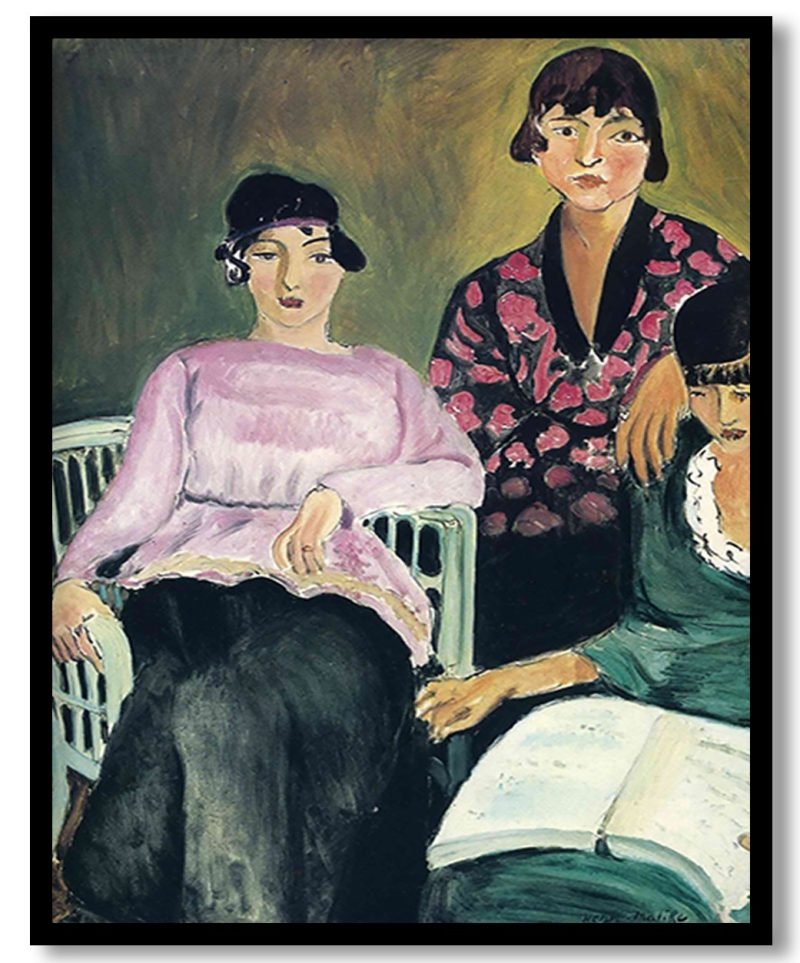 Three Sisters by Henri Matisse (1917)