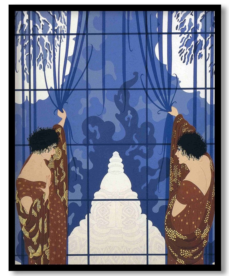 Winter's Arrival by Erte (Unknown)