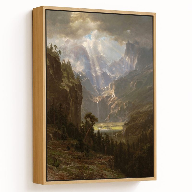 Rocky Mountains, 'Lander's Peak' by Albert Bierstadt (1863)