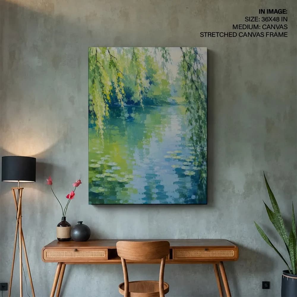 Waterfall Painting Vastu: The Right Wall, the Right Flow