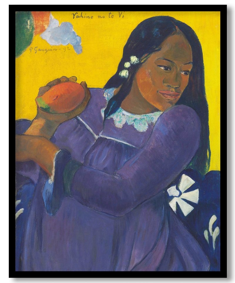 Woman of the mango by Paul Gauguin (1892)
