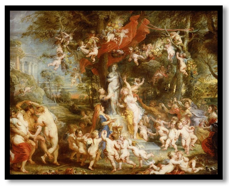 The feast of venus by Peter Paul Rubens (1636-37)