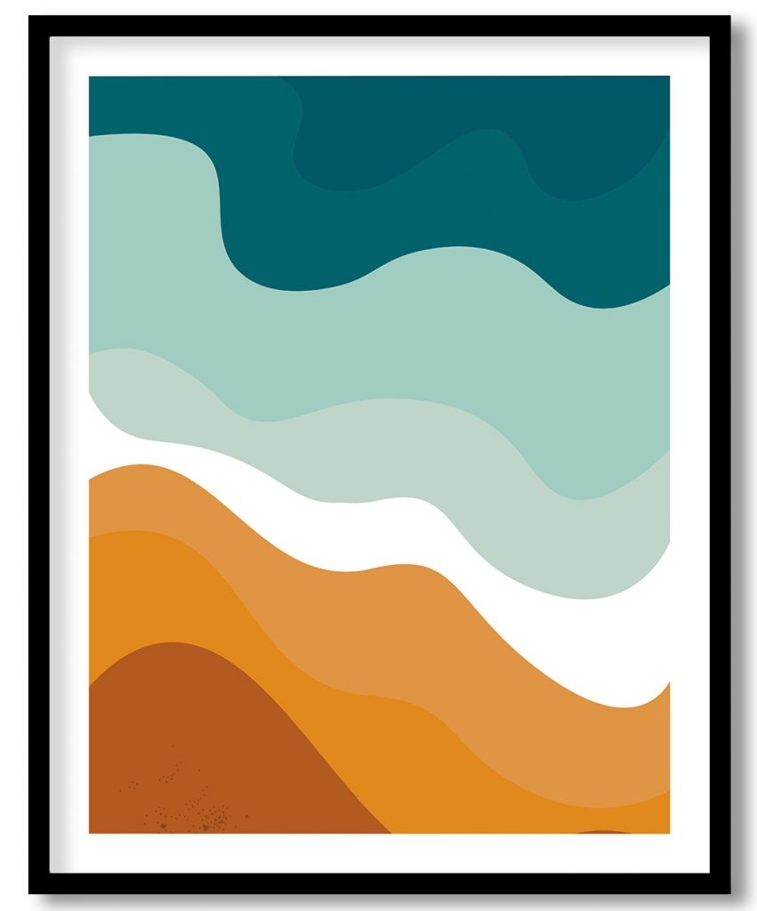 Abstract Landscape Painting