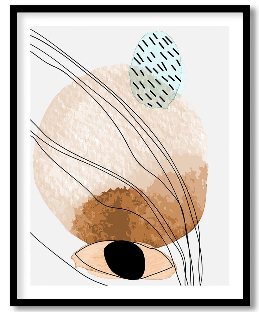 Gold scattered stones