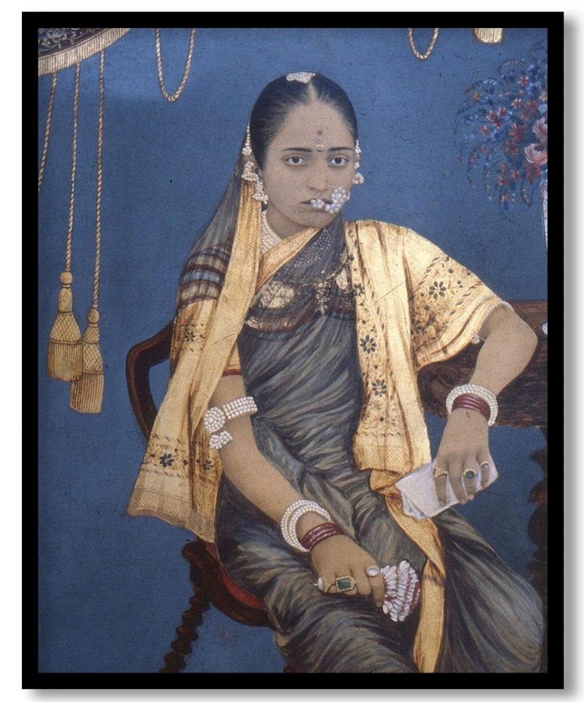 Tara bai old by Raja Ravi Varma (1880)