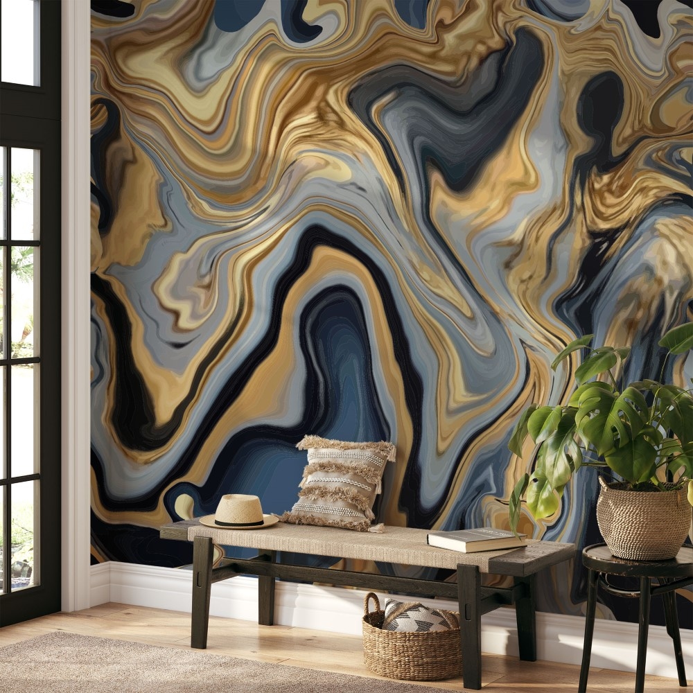 Effectus indigo golden marble