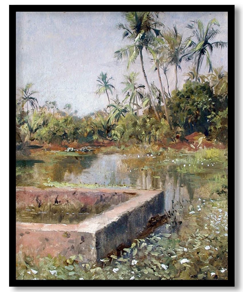 Sacred Lake, Bombay by Edwin Lord Weeks (1885)