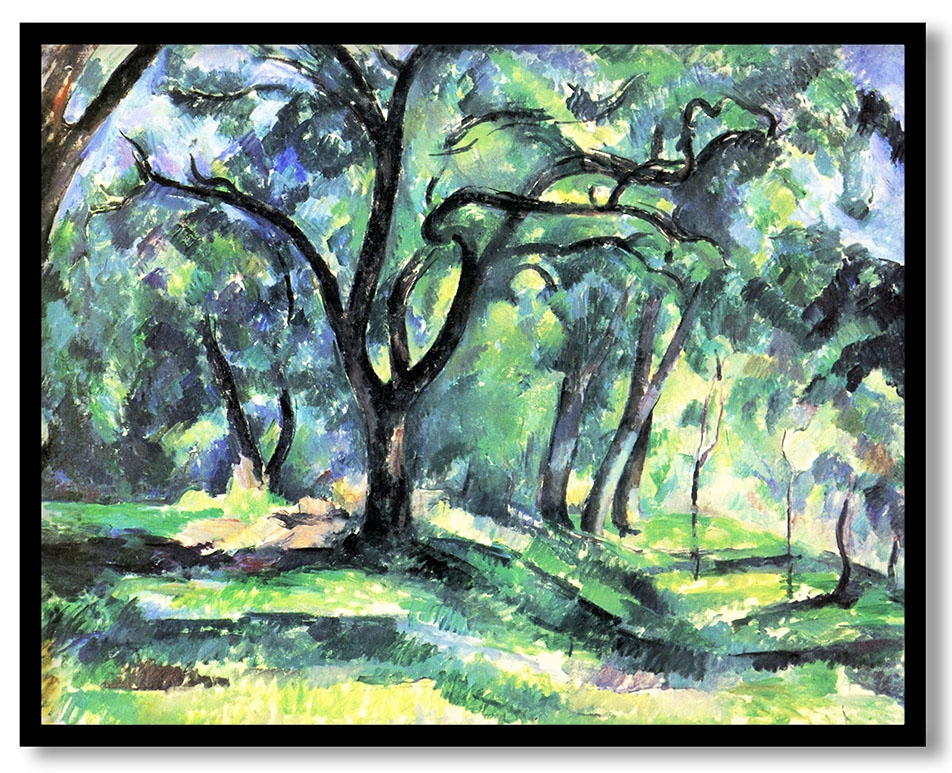 Forest by Paul Cezanne (1890)