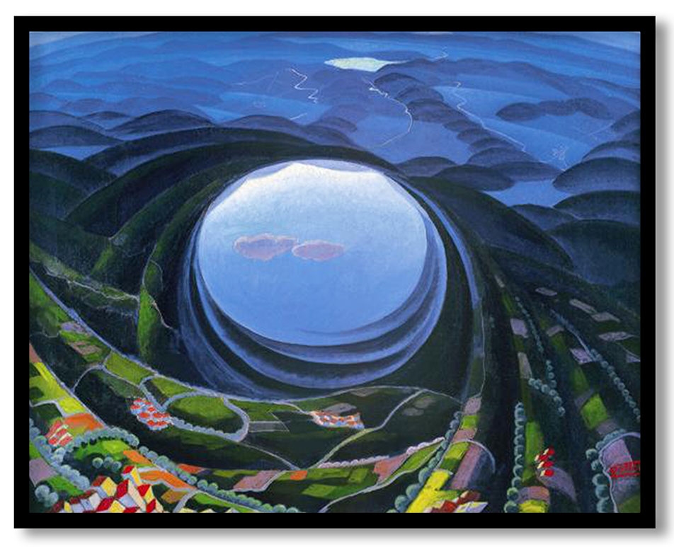 Primavera umbria by Gerardo Dottori (1923)