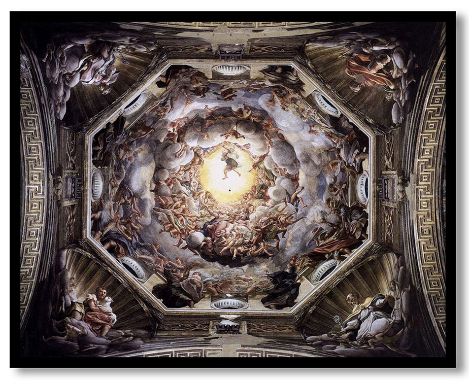 The assumption of the virgin by Correggio (1526 530)