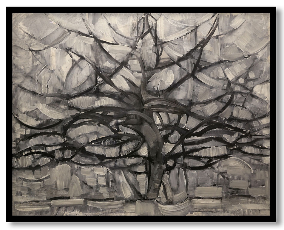 The gray tree by Piet Mondrian (1911)