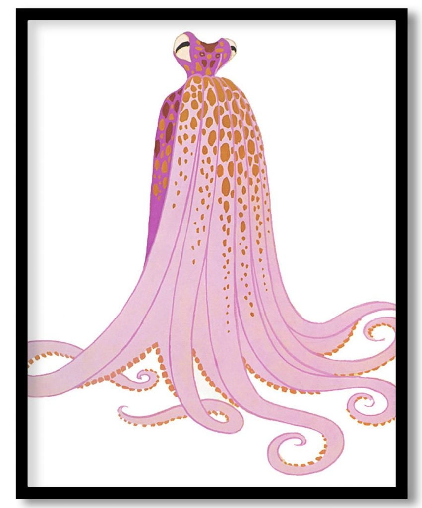 Costume Design by Erte (Date Unknown) #1227