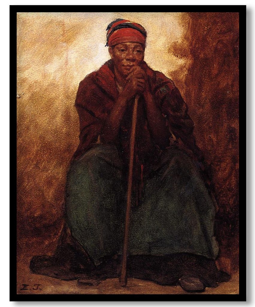 Dinah, Portrait of a Negress by Eastman Johnson (1869)