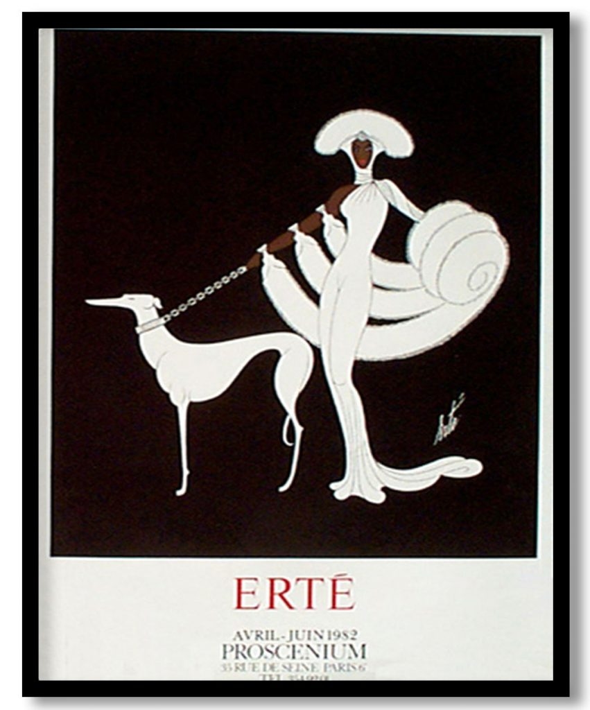 Ebony by Erte (Date Unknown)