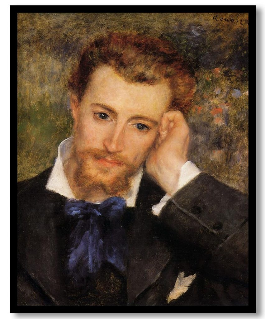 Eugene Murer by Pierre Auguste Renoir (1877)