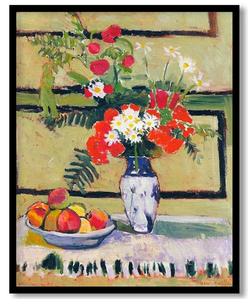 Flowers and Fruit by Henri Matisse (1909)