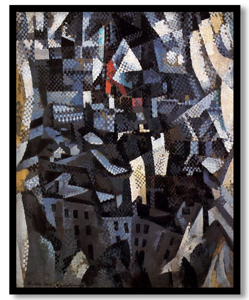 Ciudades. City by Robert Delaunay (1911)