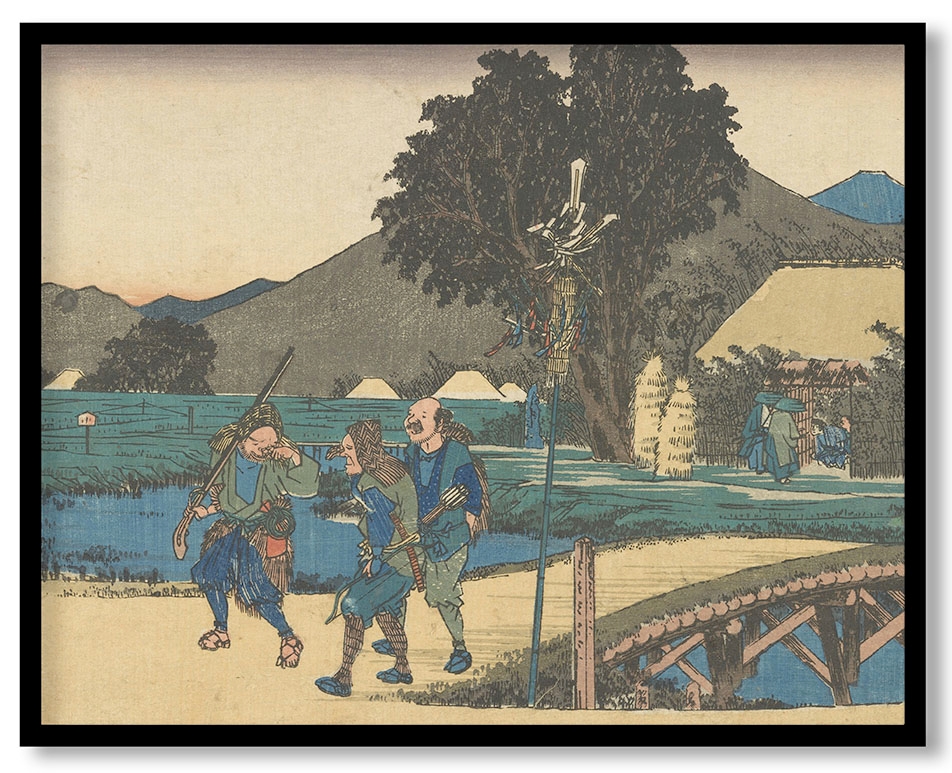 Chushingura rokudanme by Utagawa Hiroshige (mid 19th century)