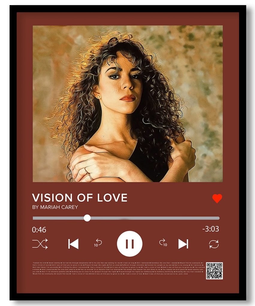 Mariah Carey - Vision of love (Music player)