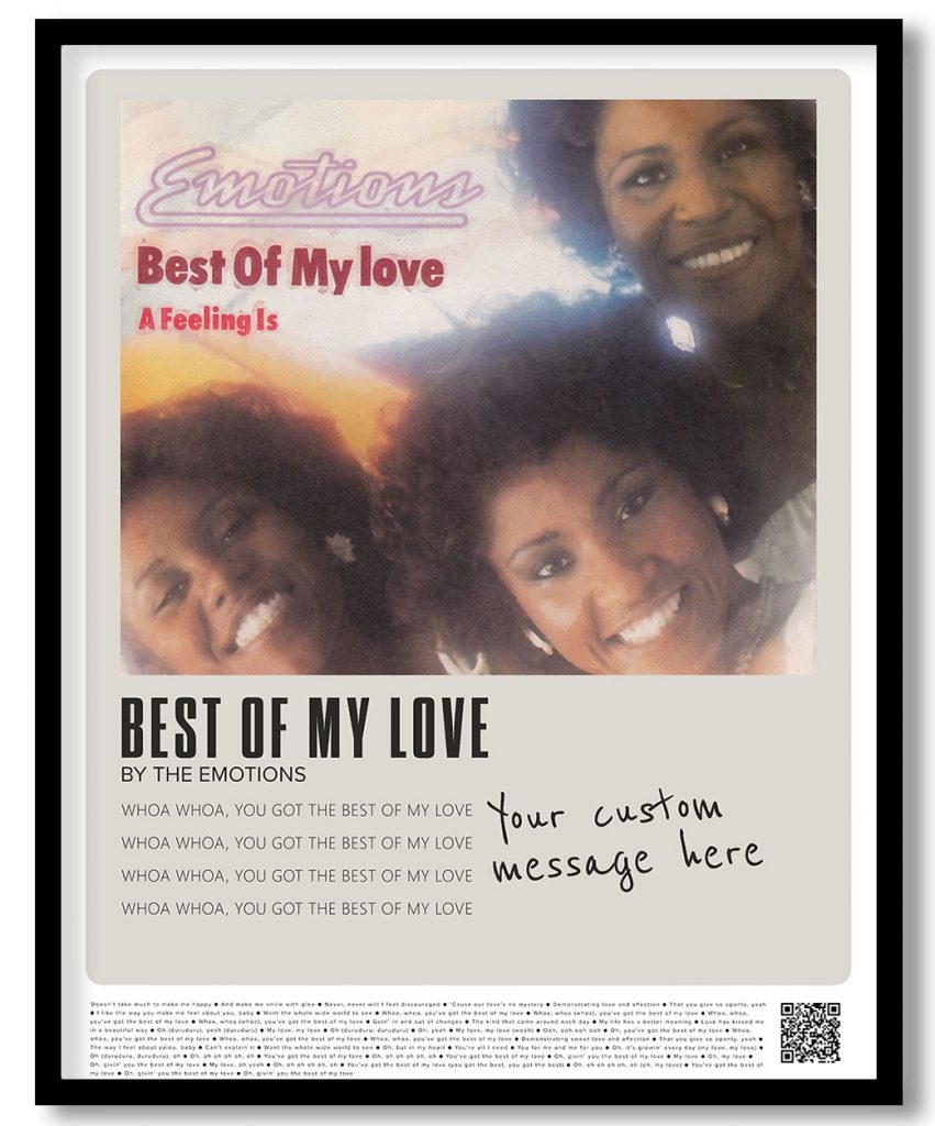 The Emotions - Best of my love (pantone)