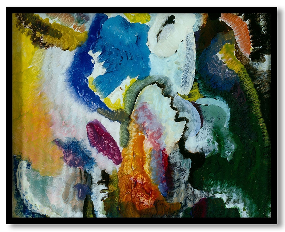 Mit Reiter (With Driver) by Wassily Kandinsky (1912)