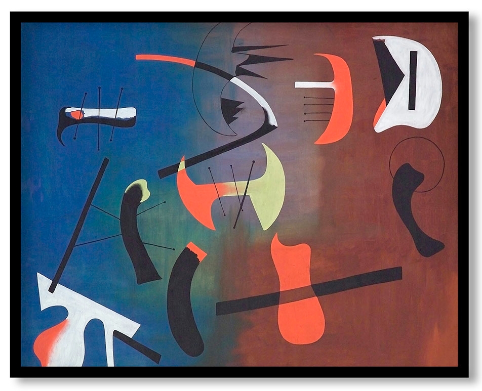 Composition (Painting) by Joan Miró (1933-1933)