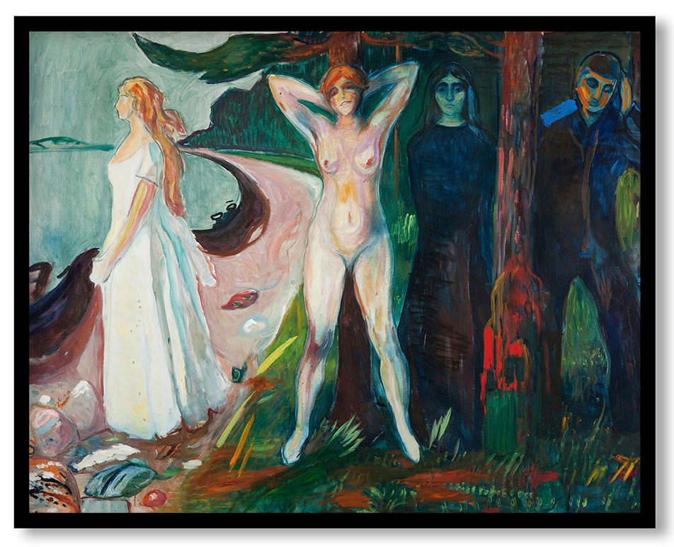 Woman by Edvard Munch