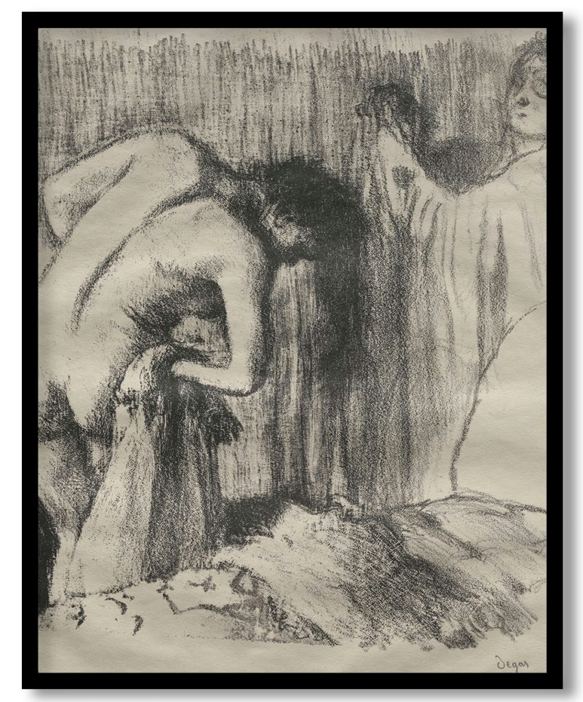After the Bath III by Edgar Degas (1891-92)