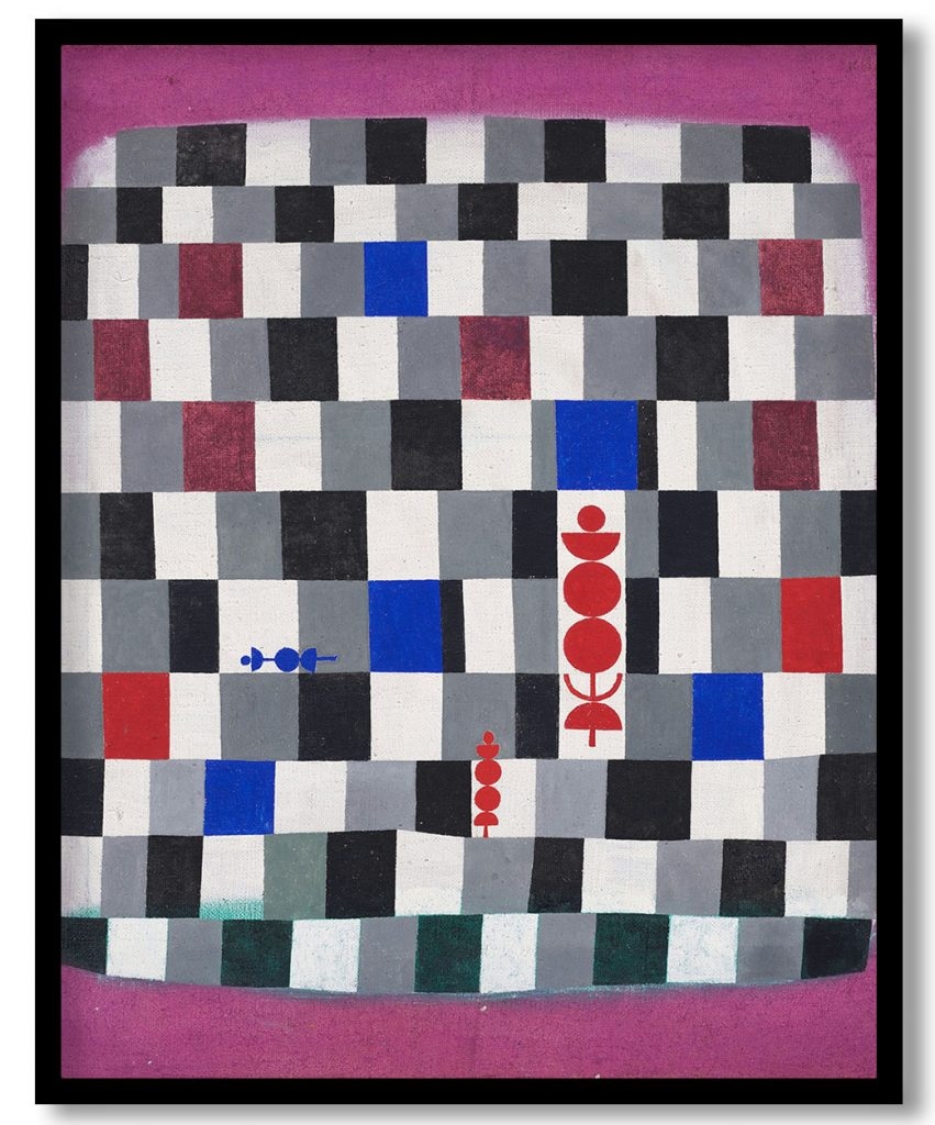 Super-Chess by Paul Klee (1937)