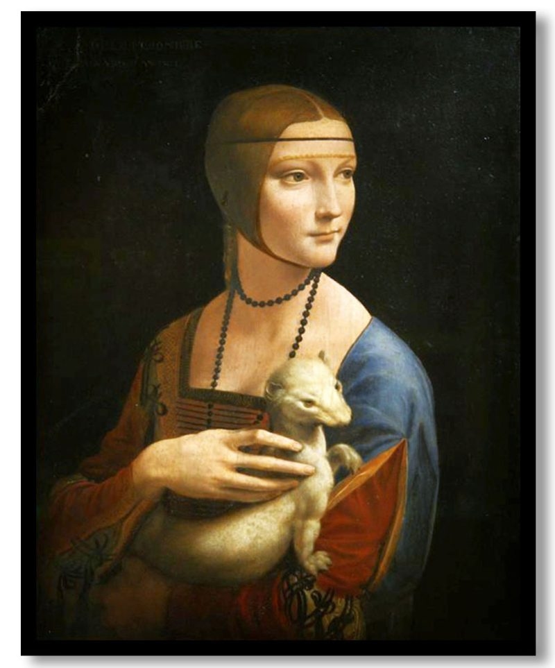 Lady with an Ermine by Leonardo da Vinci